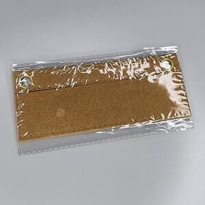 Tan Insert to Make your wallet a crossbody with your chain - Wool Felt